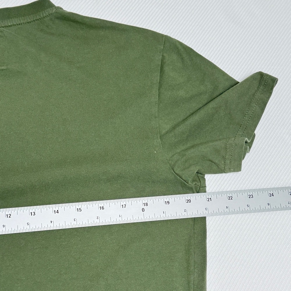 Nomad Mens Olive Green Tactical Camo Zipper Pocket T-Shirt Size Medium - Picture 8 of 8